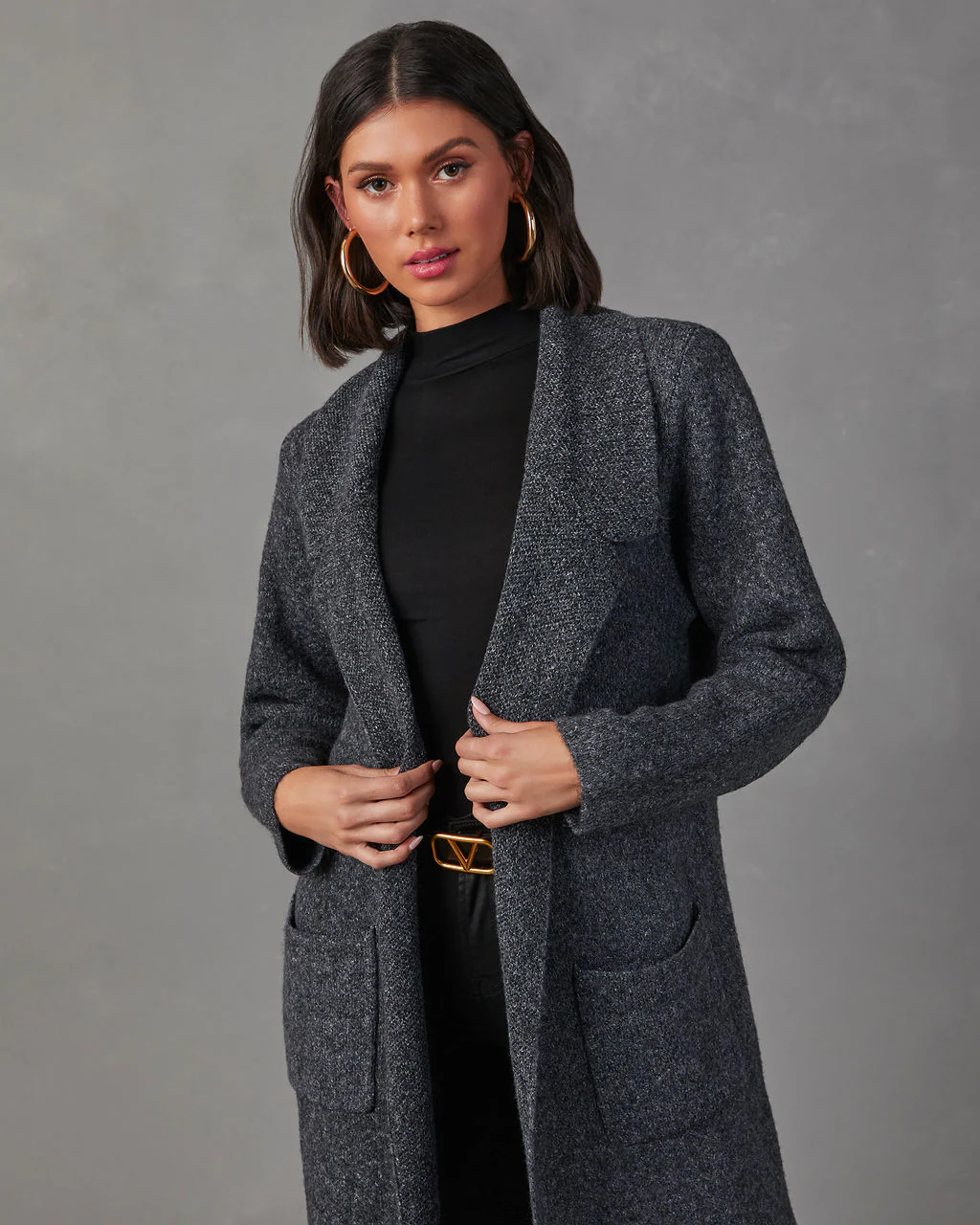 Alexia Pocketed Duster Cardigan - Image 2
