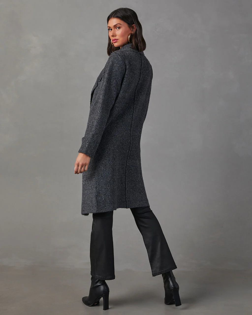 Alexia Pocketed Duster Cardigan - Image 4