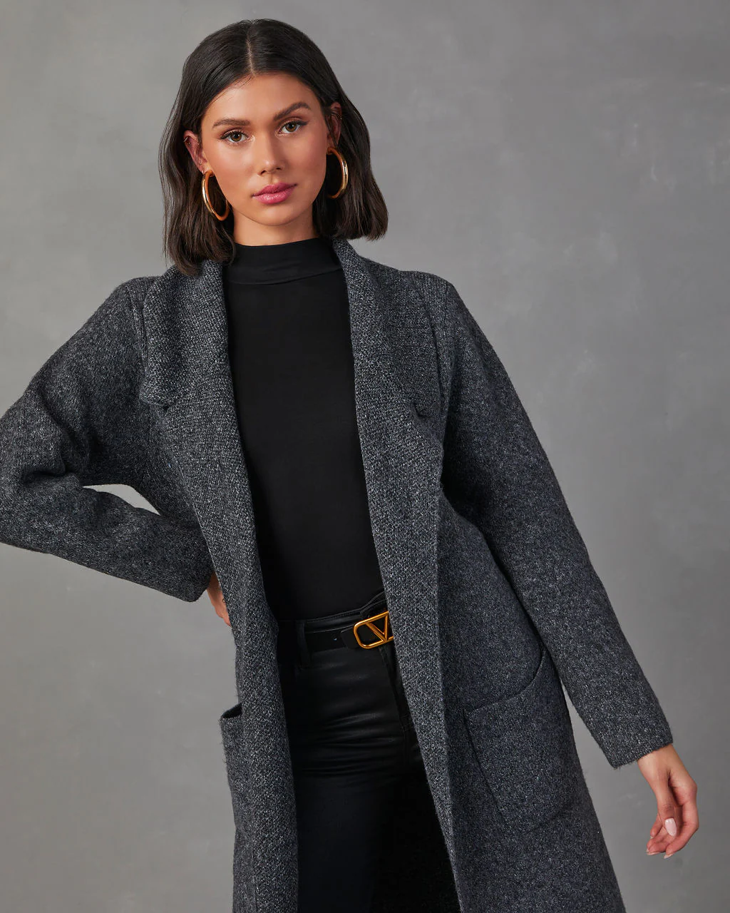 Alexia Pocketed Duster Cardigan - Image 5