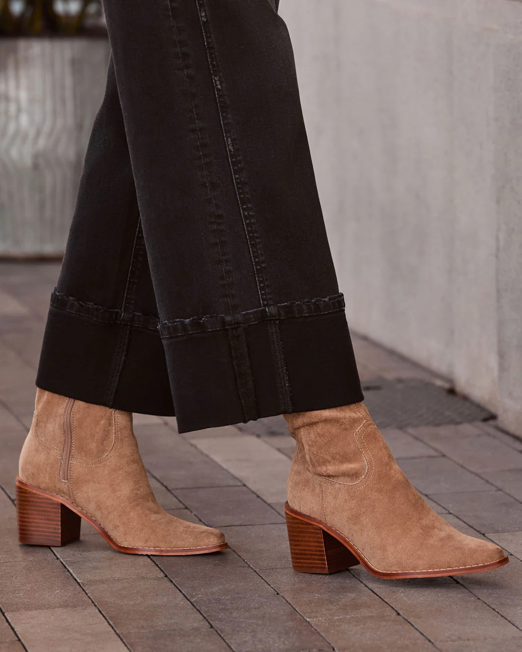 Alexie Suede Bootie - Image 10