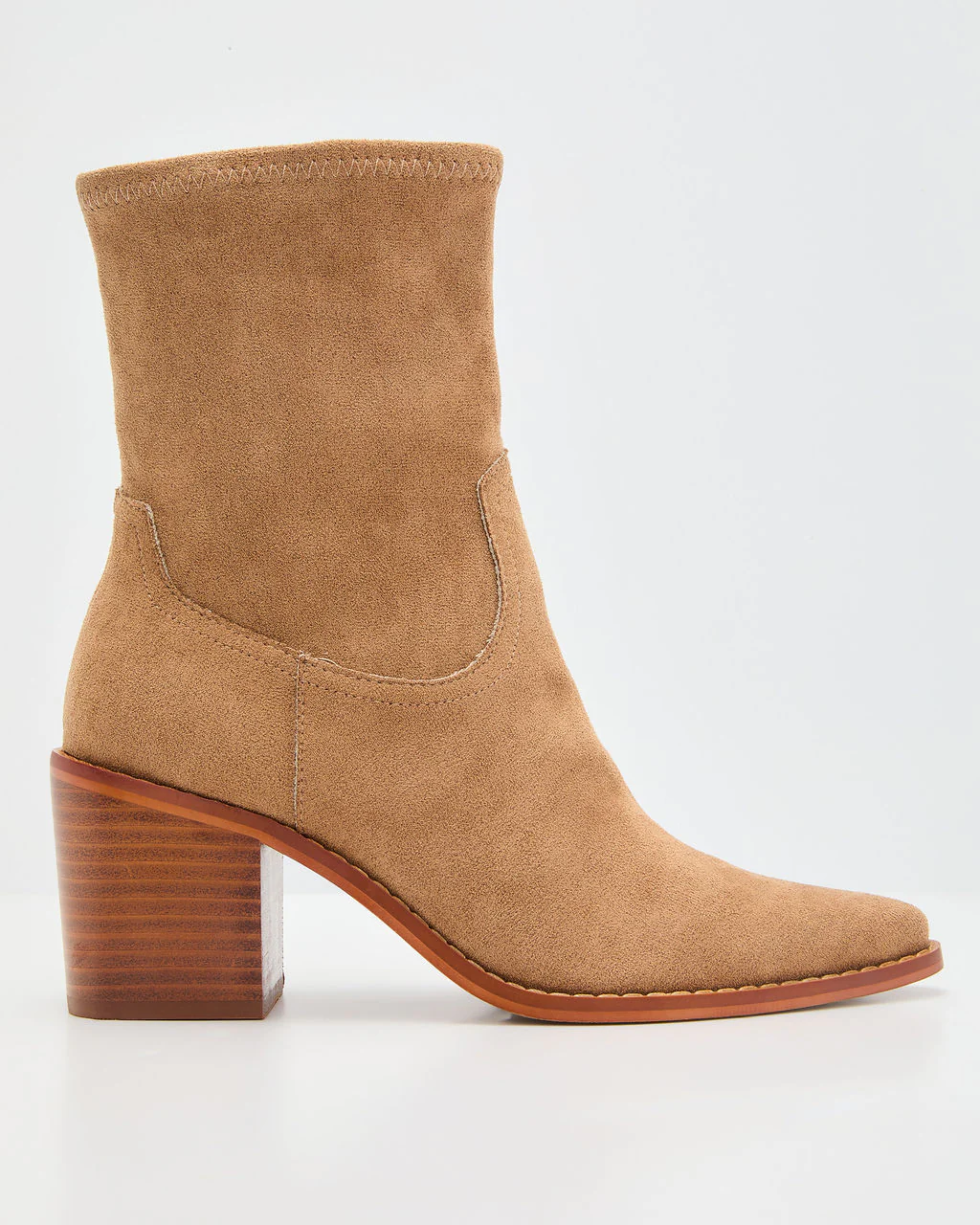 Alexie Suede Bootie - Image 12