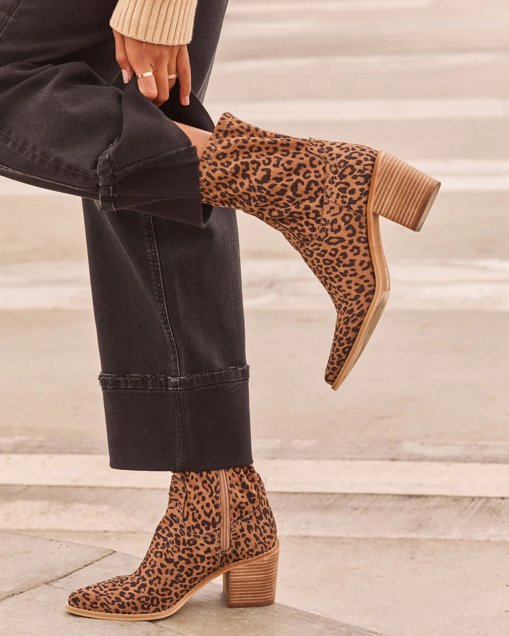 Alexie Suede Bootie - Image 16