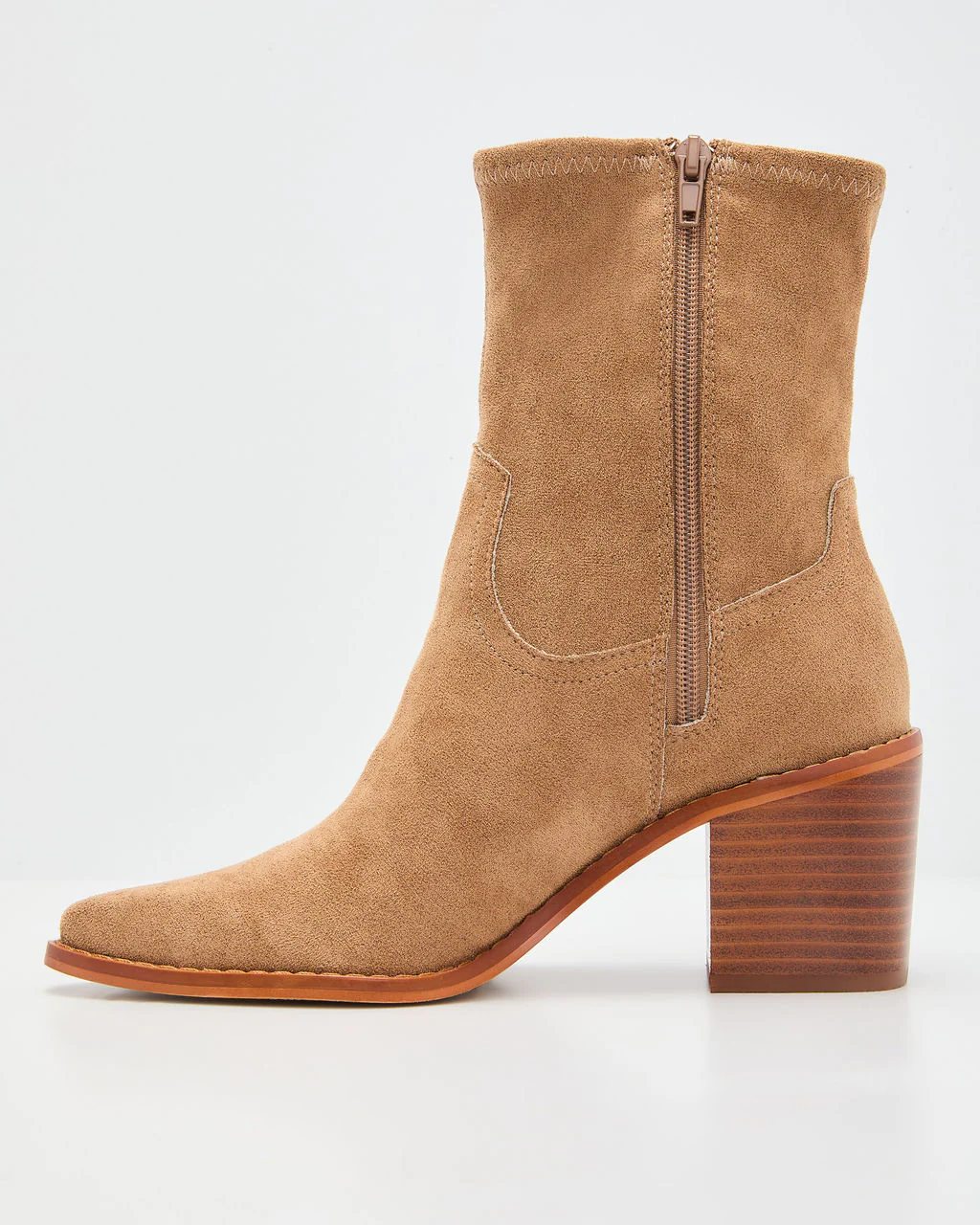 Alexie Suede Bootie - Image 8