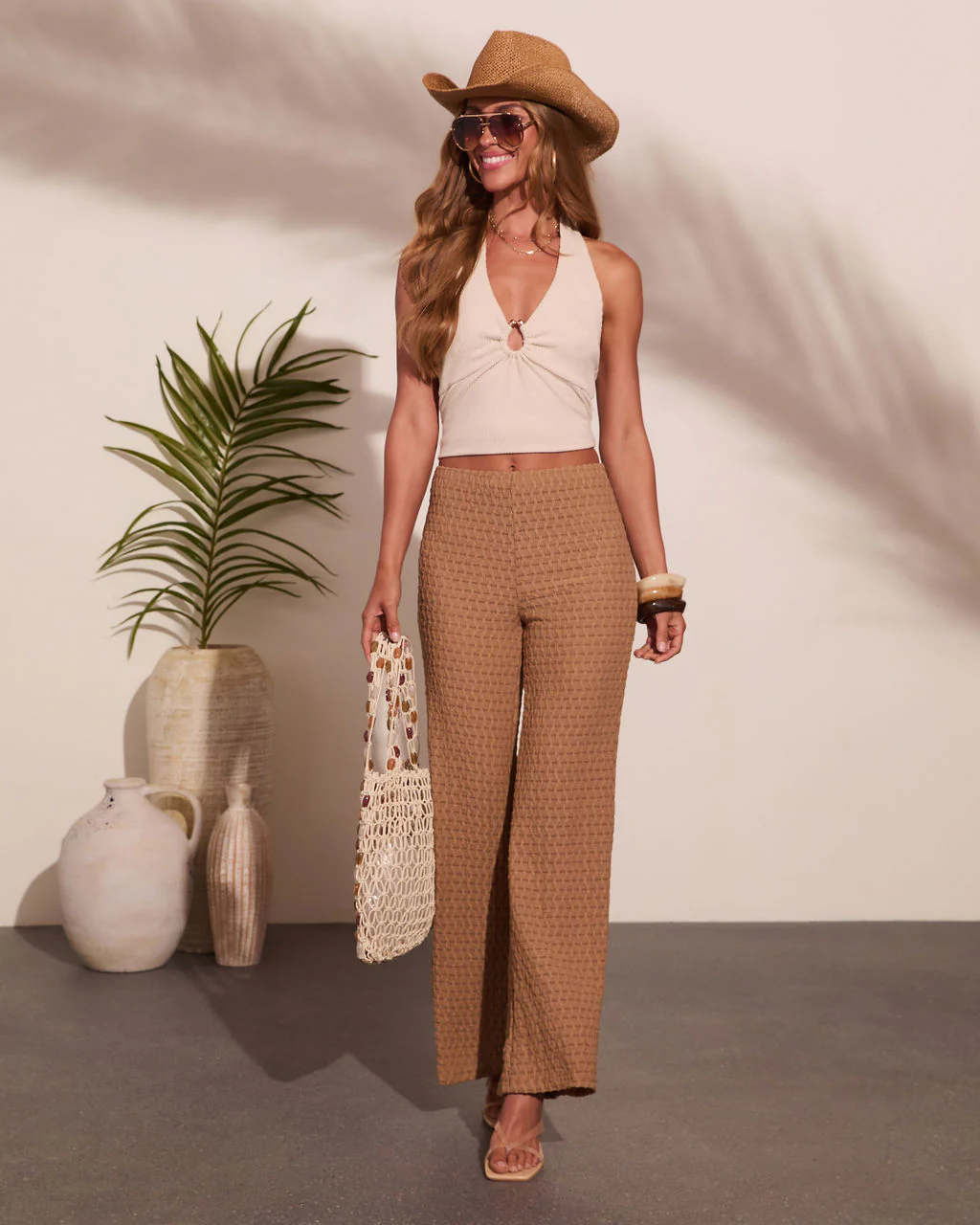 Cabana Cool Halter Neck Top - Image 2