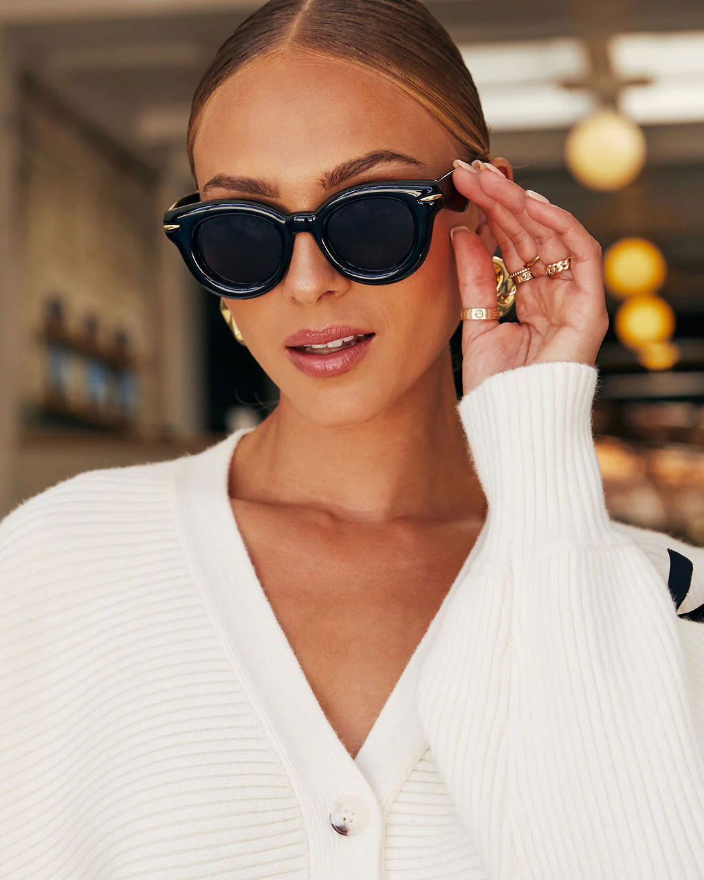 Caroline Round Sunglasses - Image 8