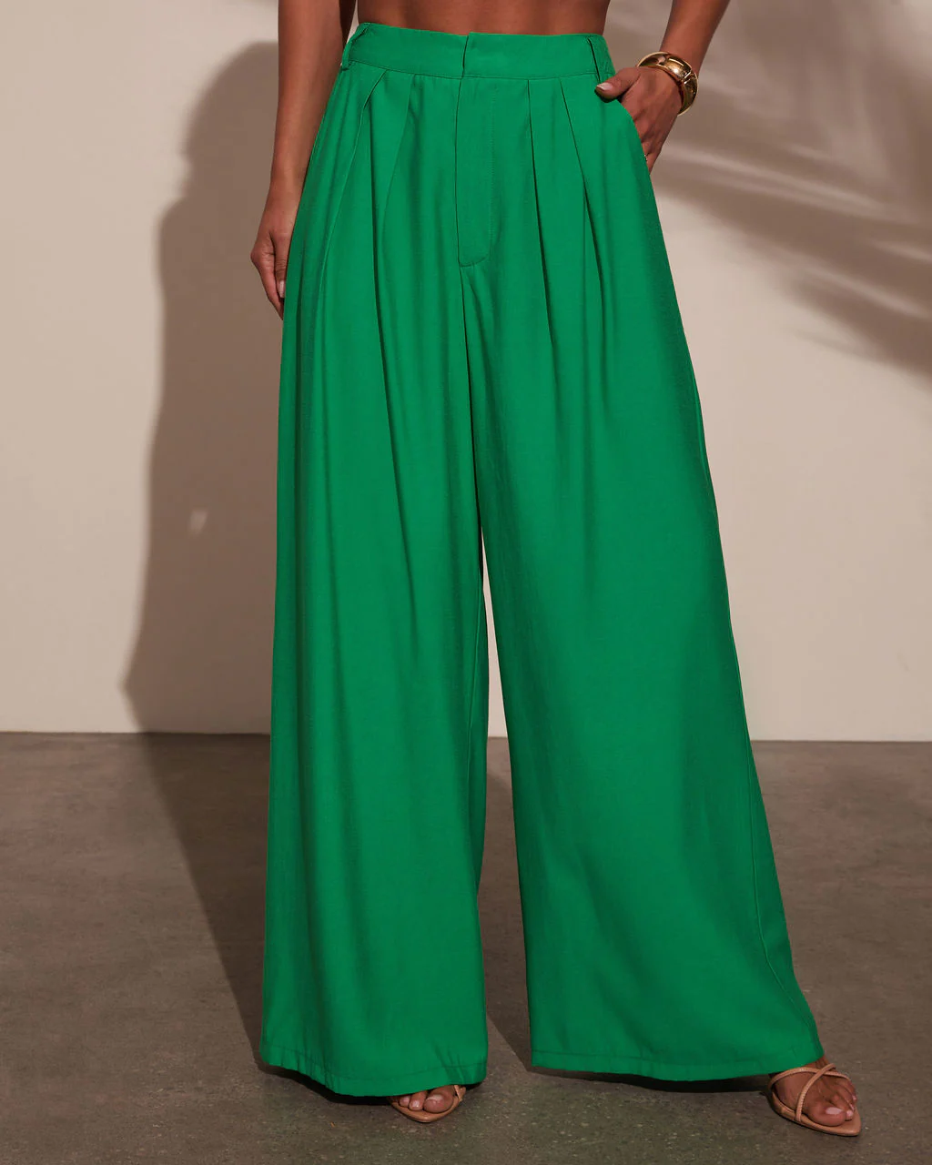 Charlie Wide Leg Trouser Pants - Image 2