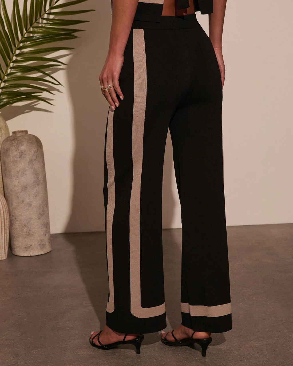 Cool Again Contrast Trim Pants - Image 10