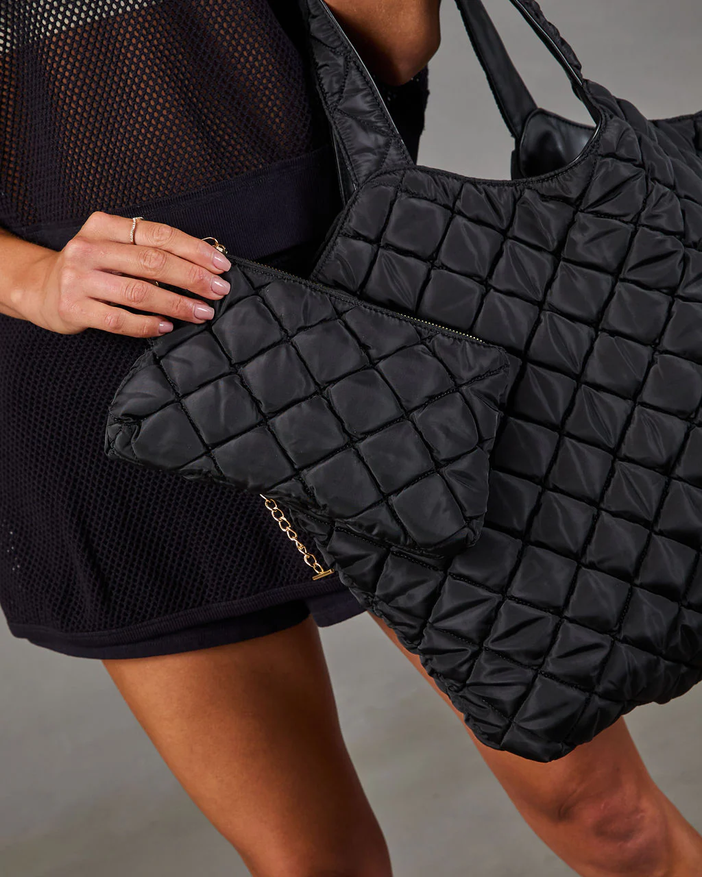 Cool Standard Ripstop Quilted Tote - Image 12