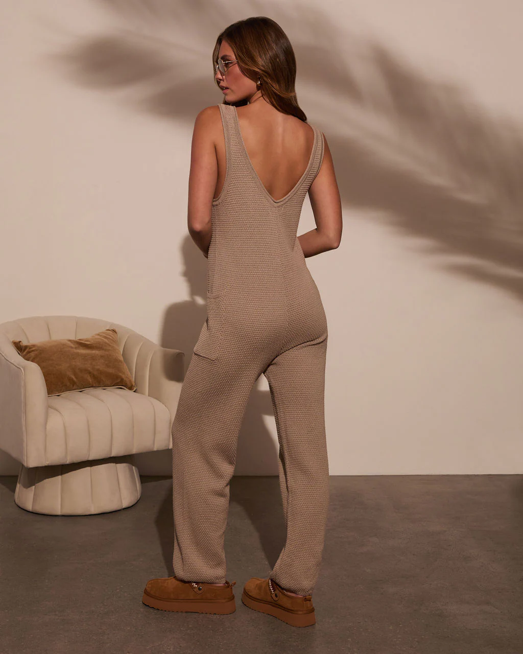 Cozy In Knit Jumpsuit - Image 10
