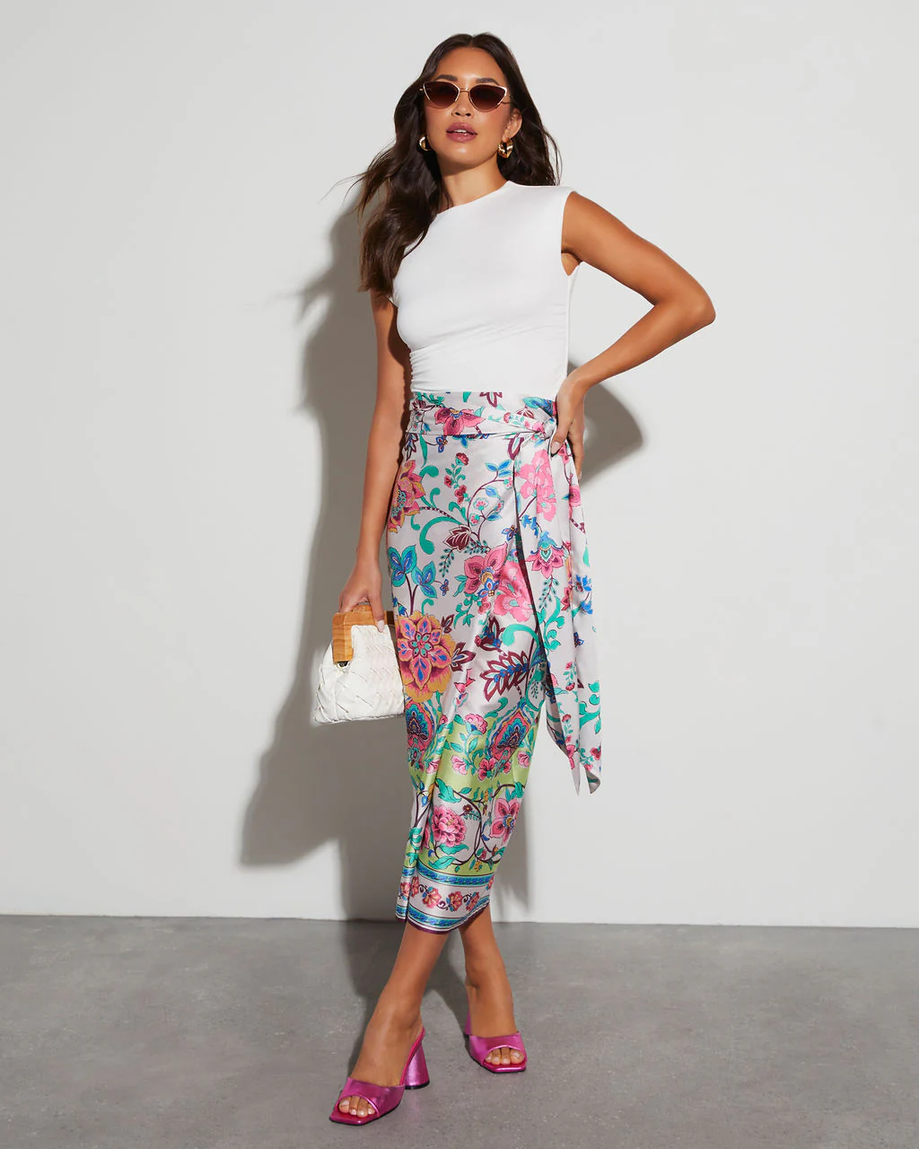 Darla Wrap Midi Skirt - Image 11