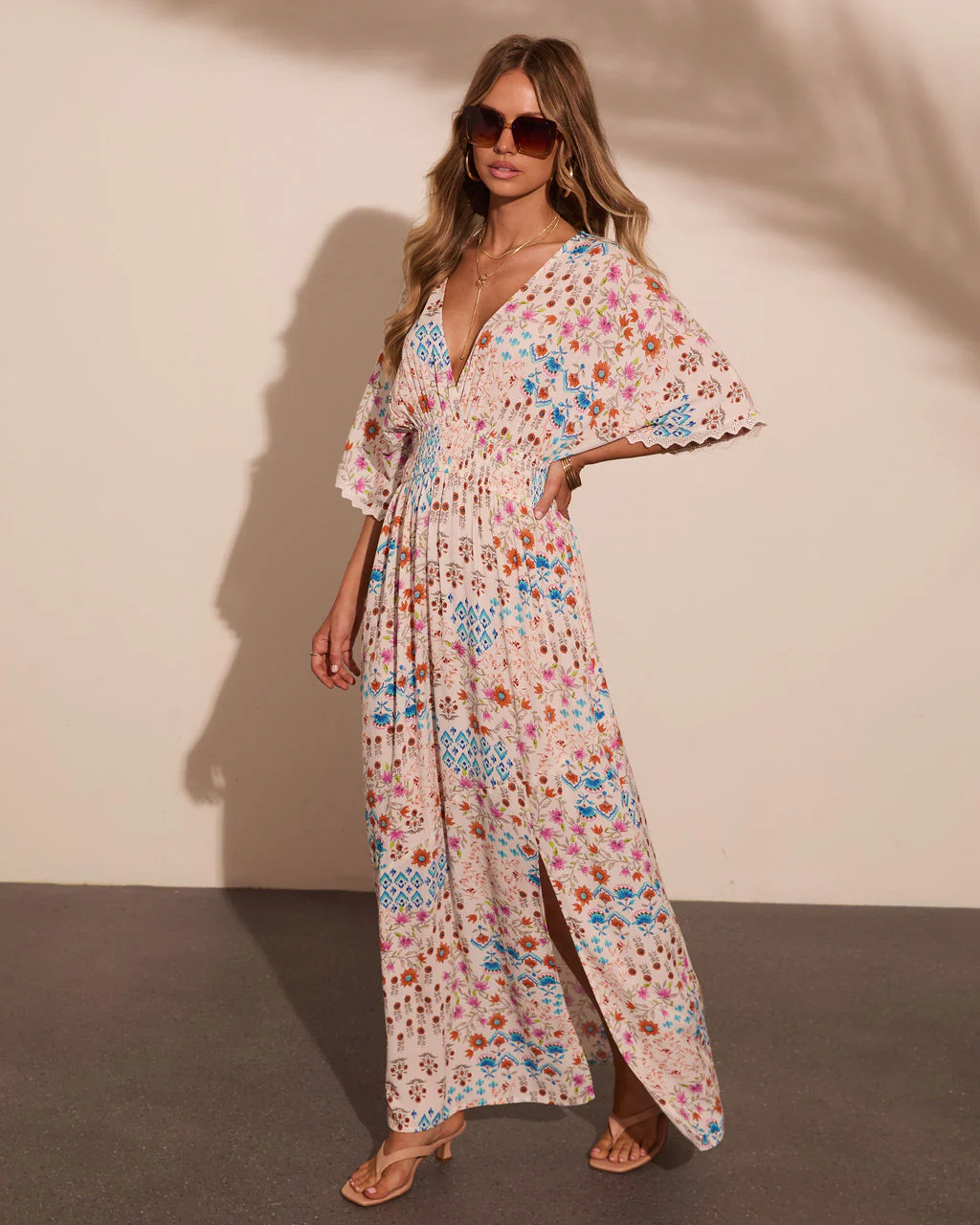 Darling Garden Floral Maxi Dress - Image 3