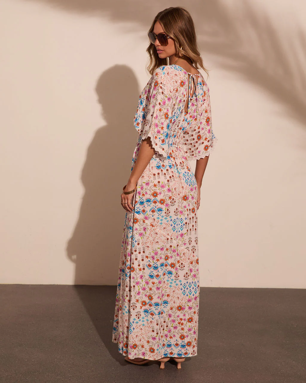 Darling Garden Floral Maxi Dress - Image 4