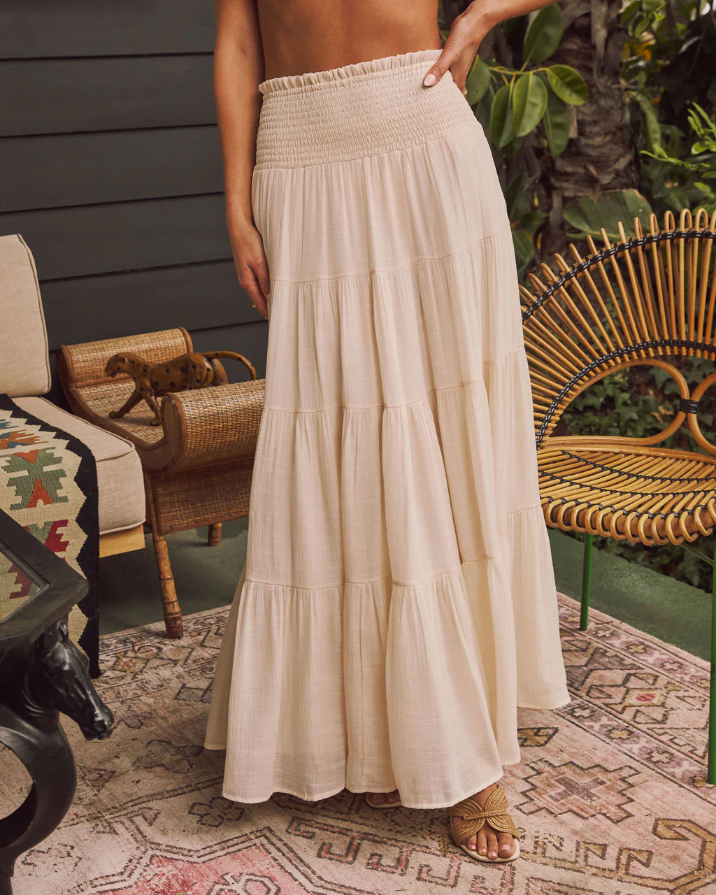 Dulce High Waisted Maxi Skirt - Image 11