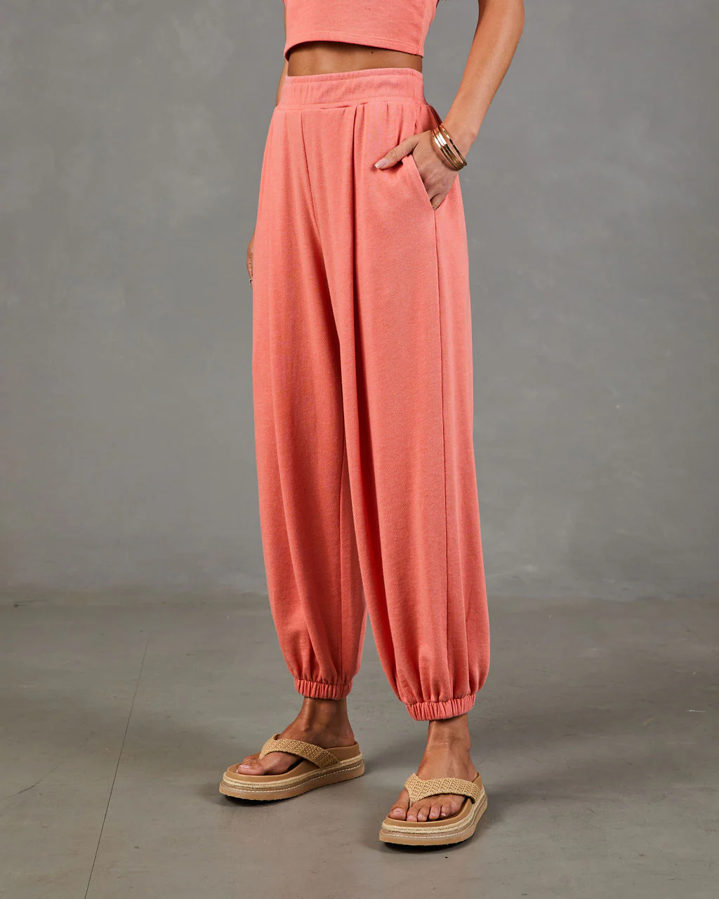Ease Society Pleated Joggers - Image 3