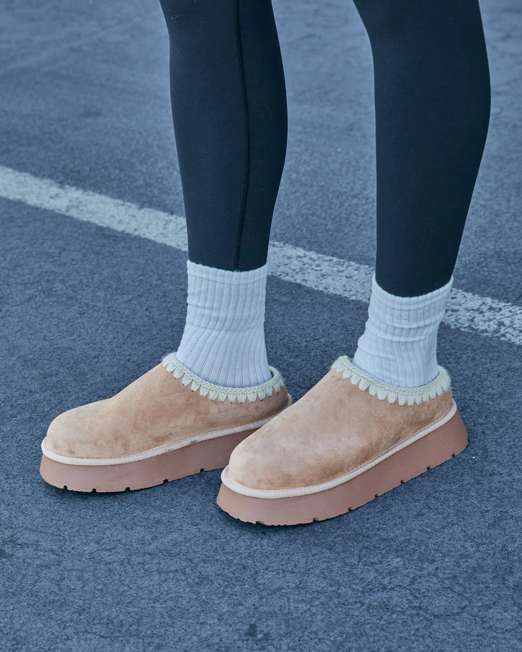 Emberlane Embroidered Platform Mules - Image 17