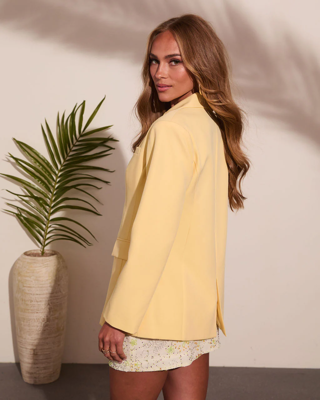 Emiliah Single Button Blazer - Image 4