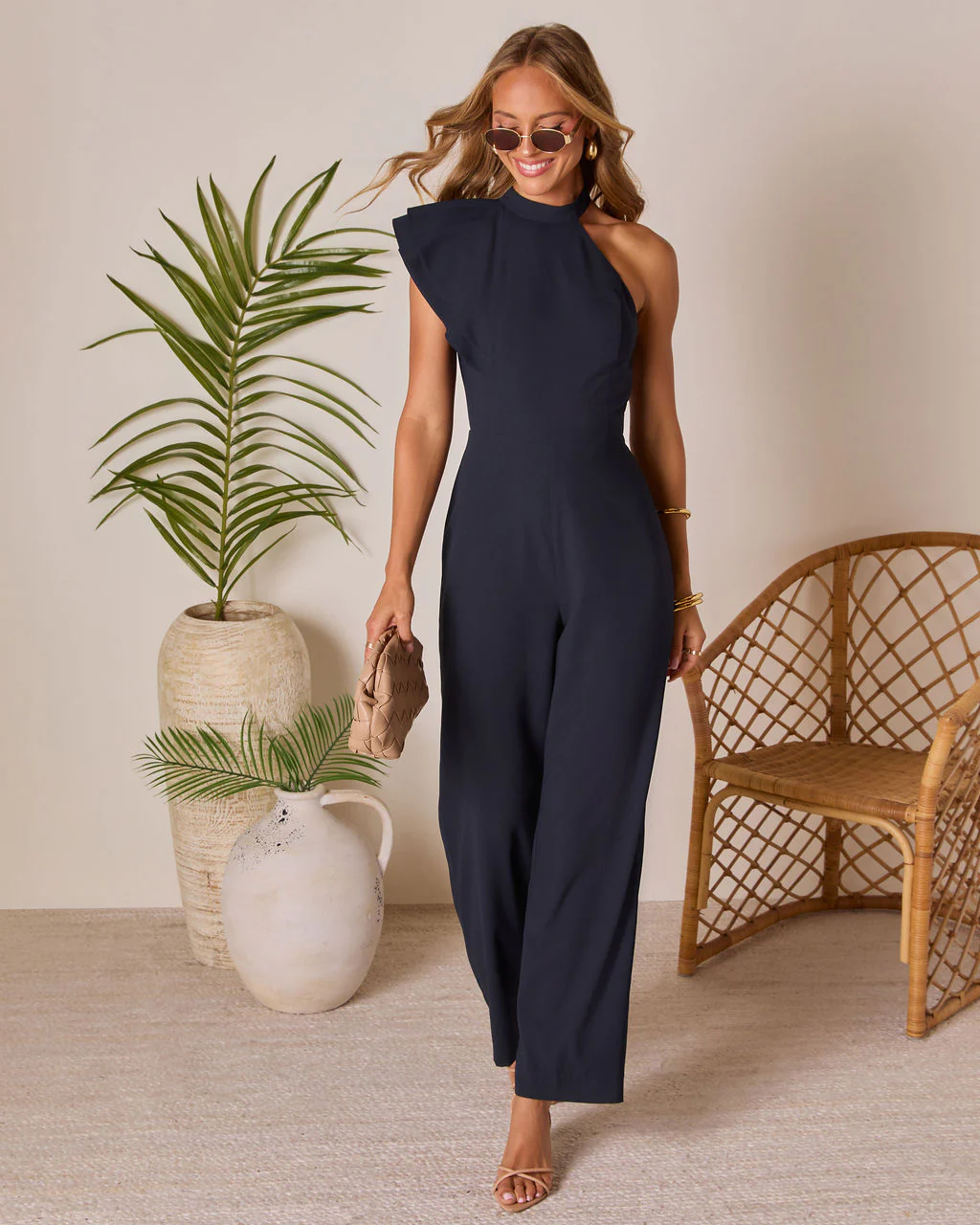Endless Afternoon One Shoulder Jumpsuit - Image 5