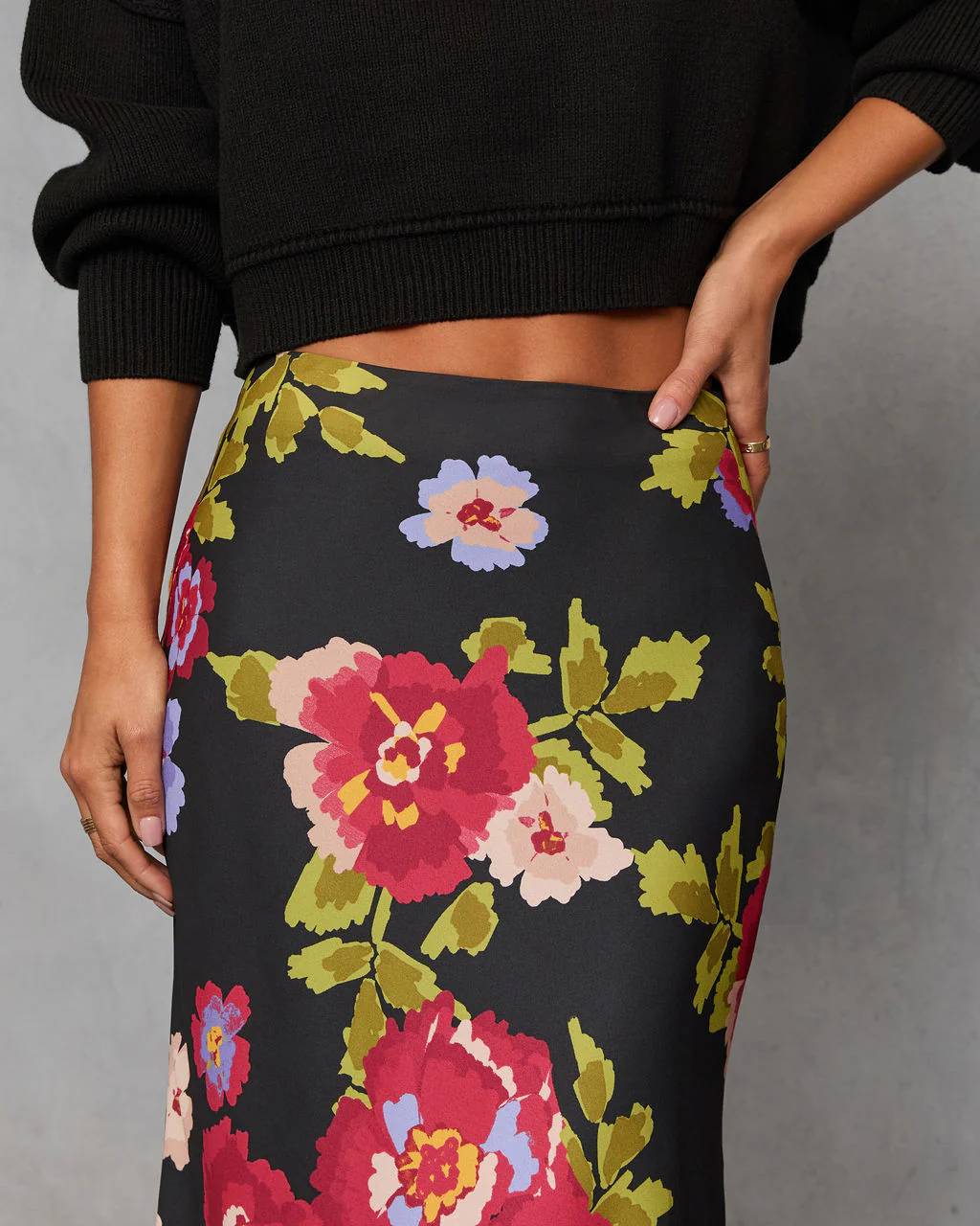 Falling for Fall Printed Maxi Skirt - Image 6