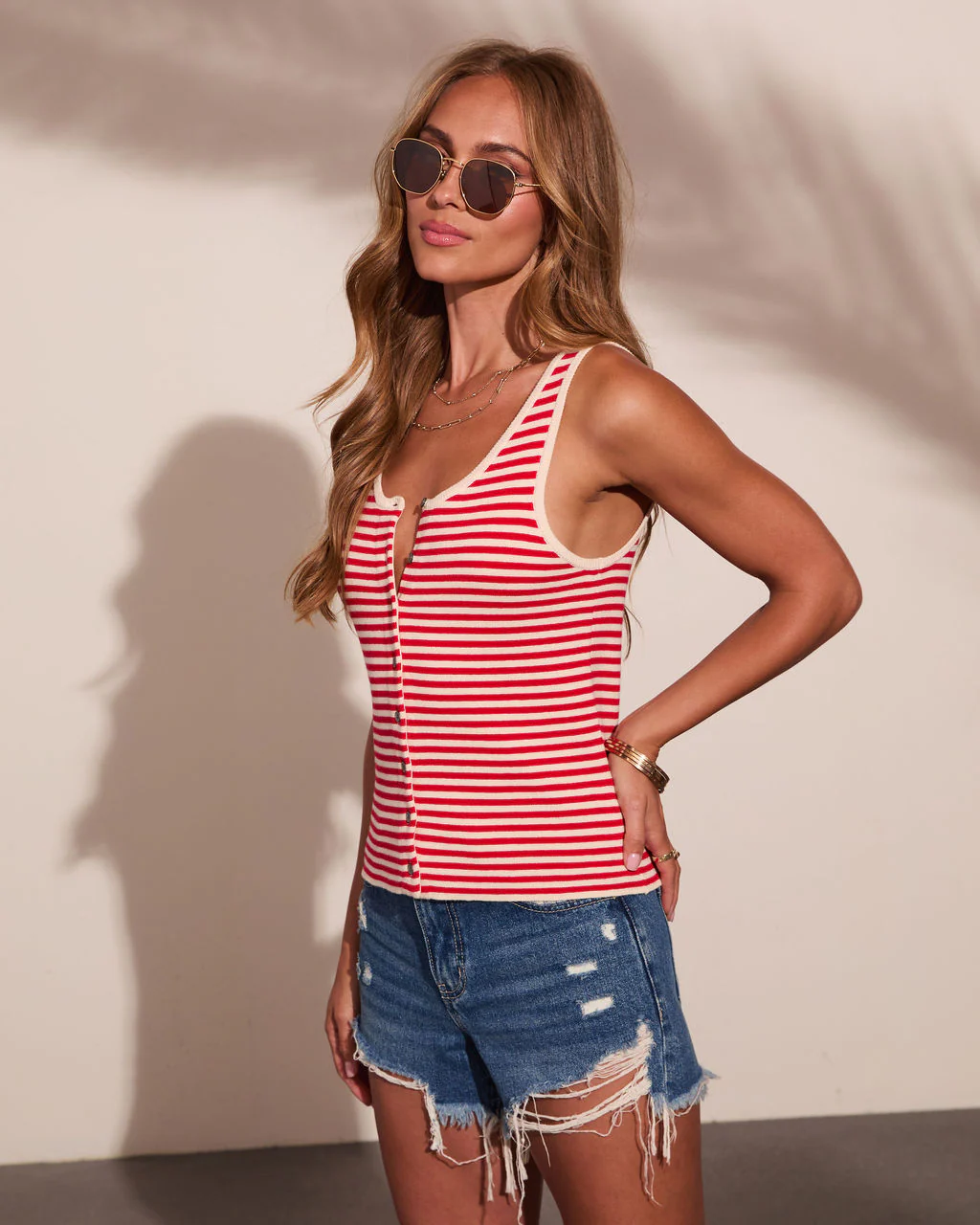 Harbor Keepsake Striped Tank Top - Image 9