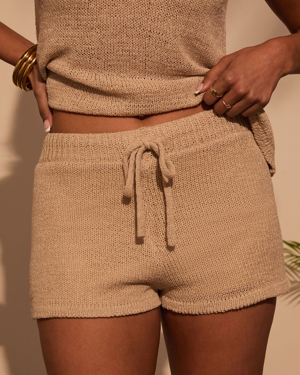 Laguna Knit Drawstring Shorts - Image 6