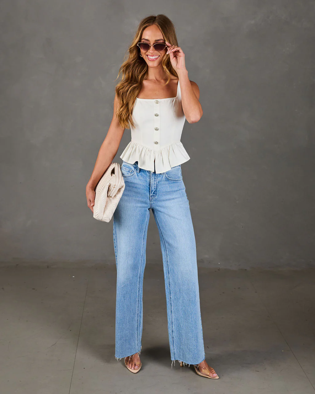 Loves Notebook Peplum Top - Image 2