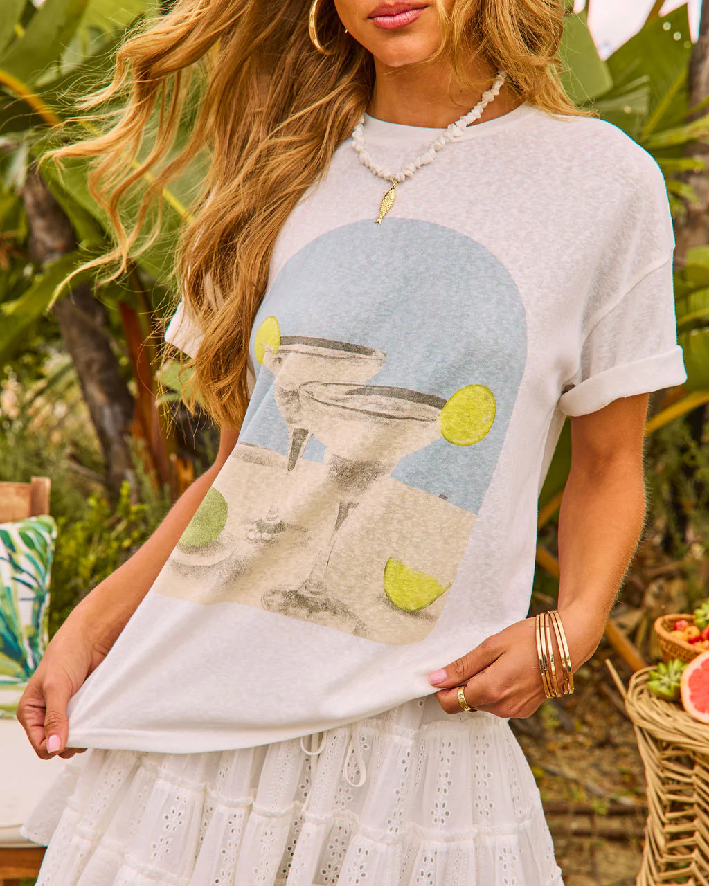 Margarita Time Graphic Short Sleeve Tee - Image 5