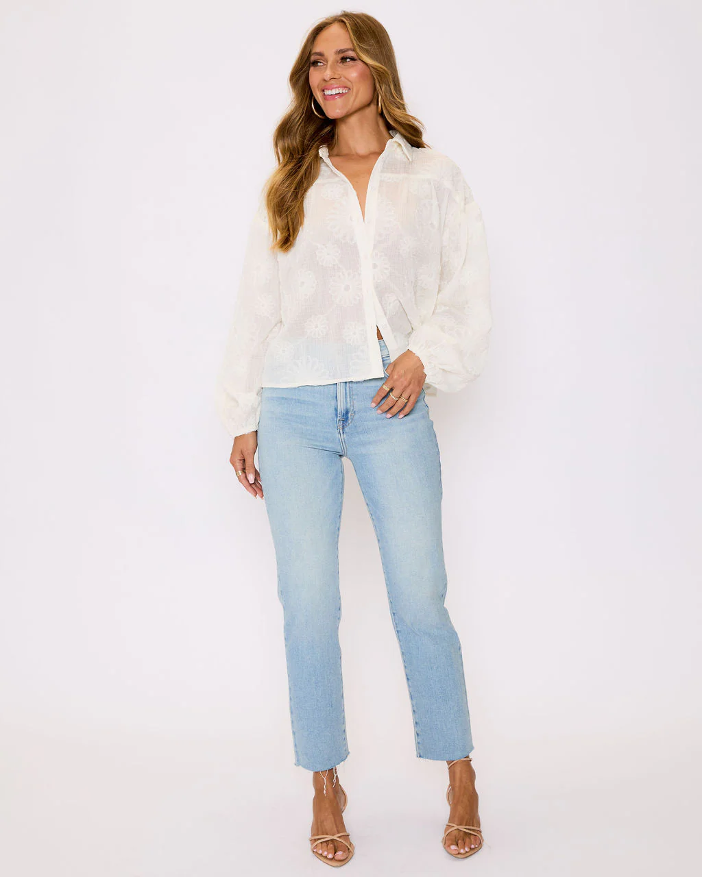 Marley Textured Blouse - Image 2