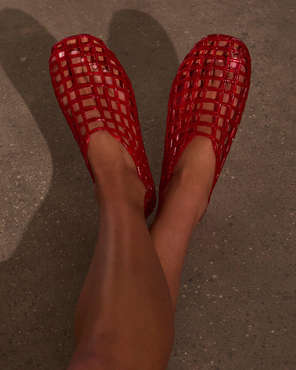 Marlie Basket Jelly Flats