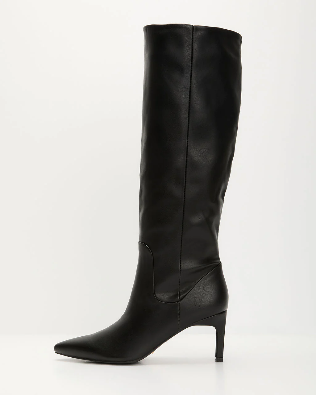 Celine Knee High Leather Boots - Image 9