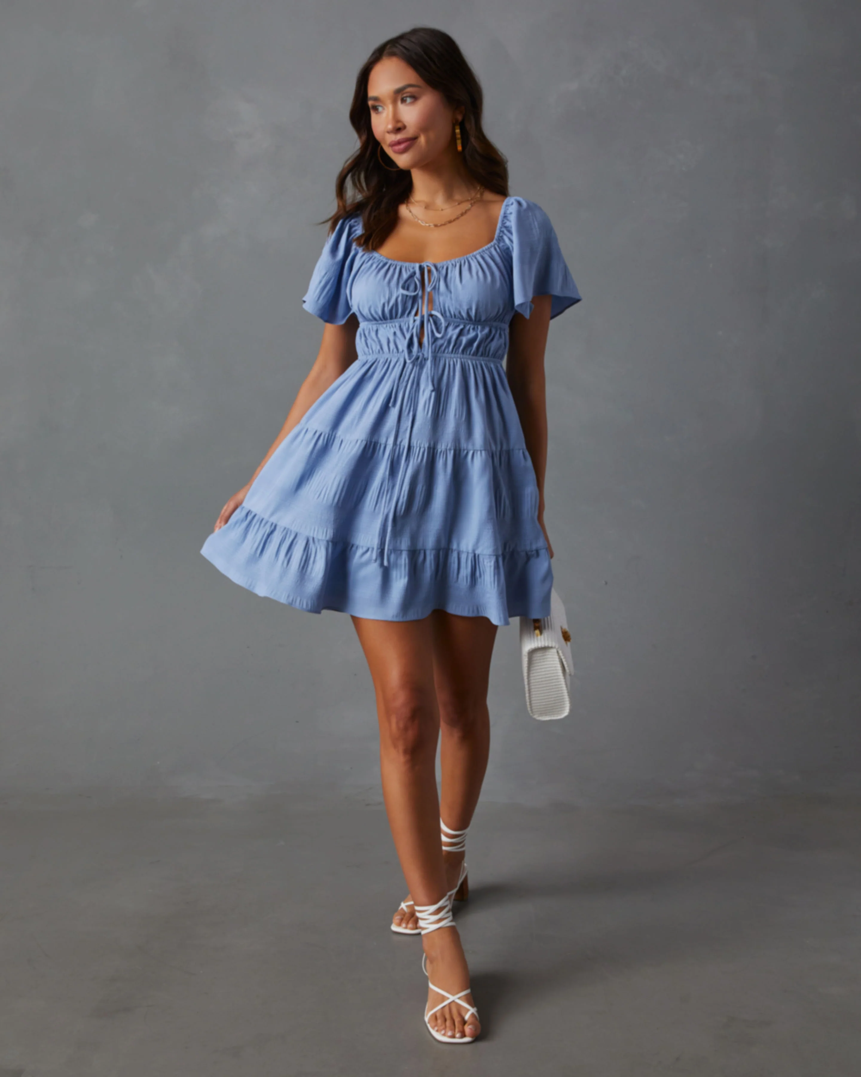 Pure Essence Tiered Babydoll Dress - Image 9