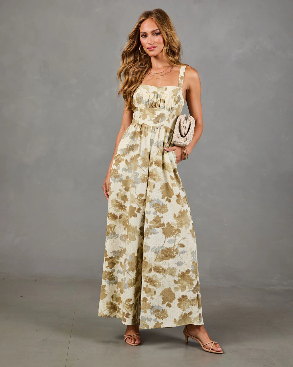 Serene Pathway Abstract Print Jumpsuit - Image 5