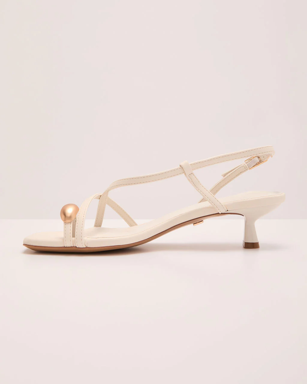 Solira Slingback Toe Ring Kitten Heels - Image 15