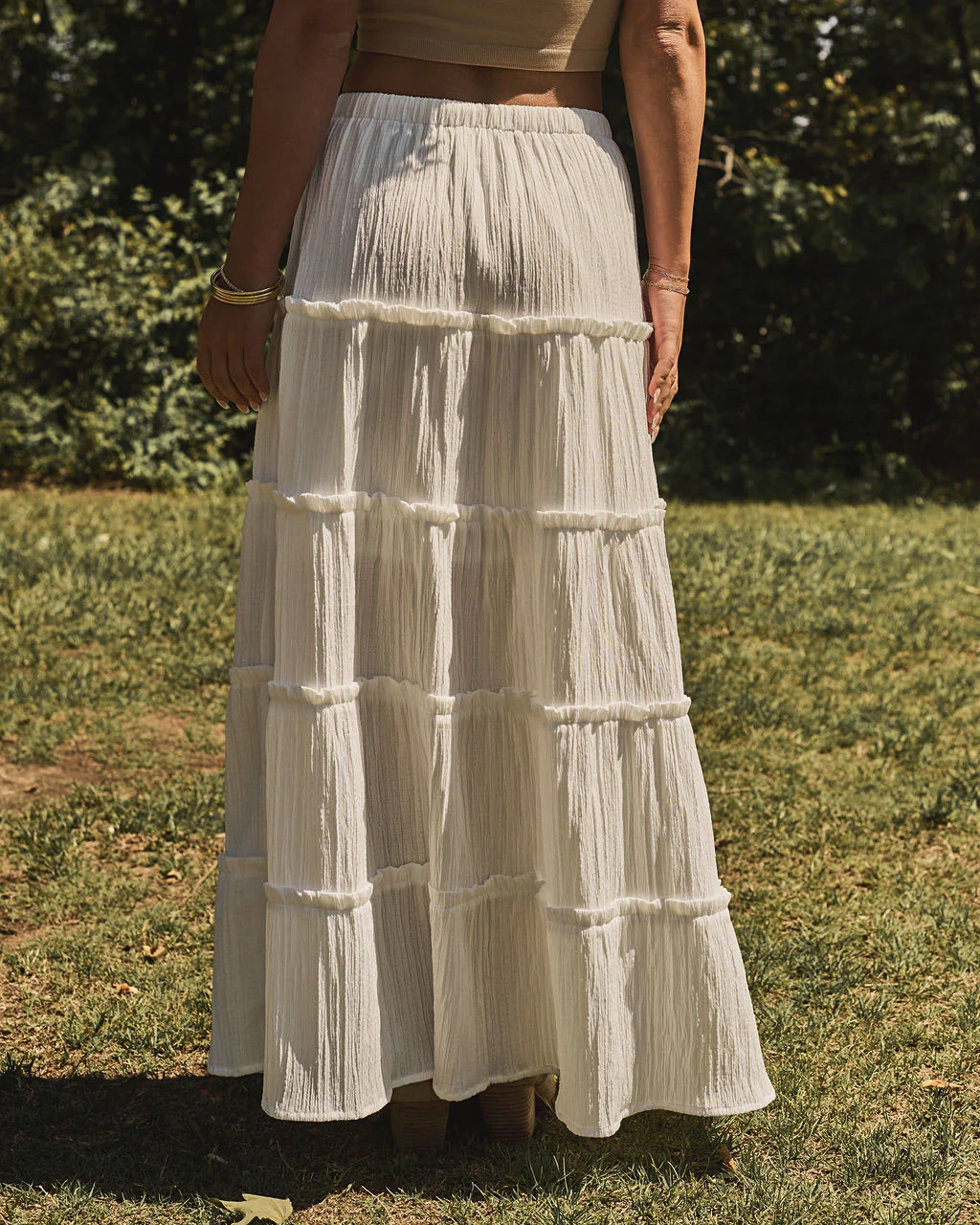 Stevie Rae Drawstring Maxi Skirt - Image 4