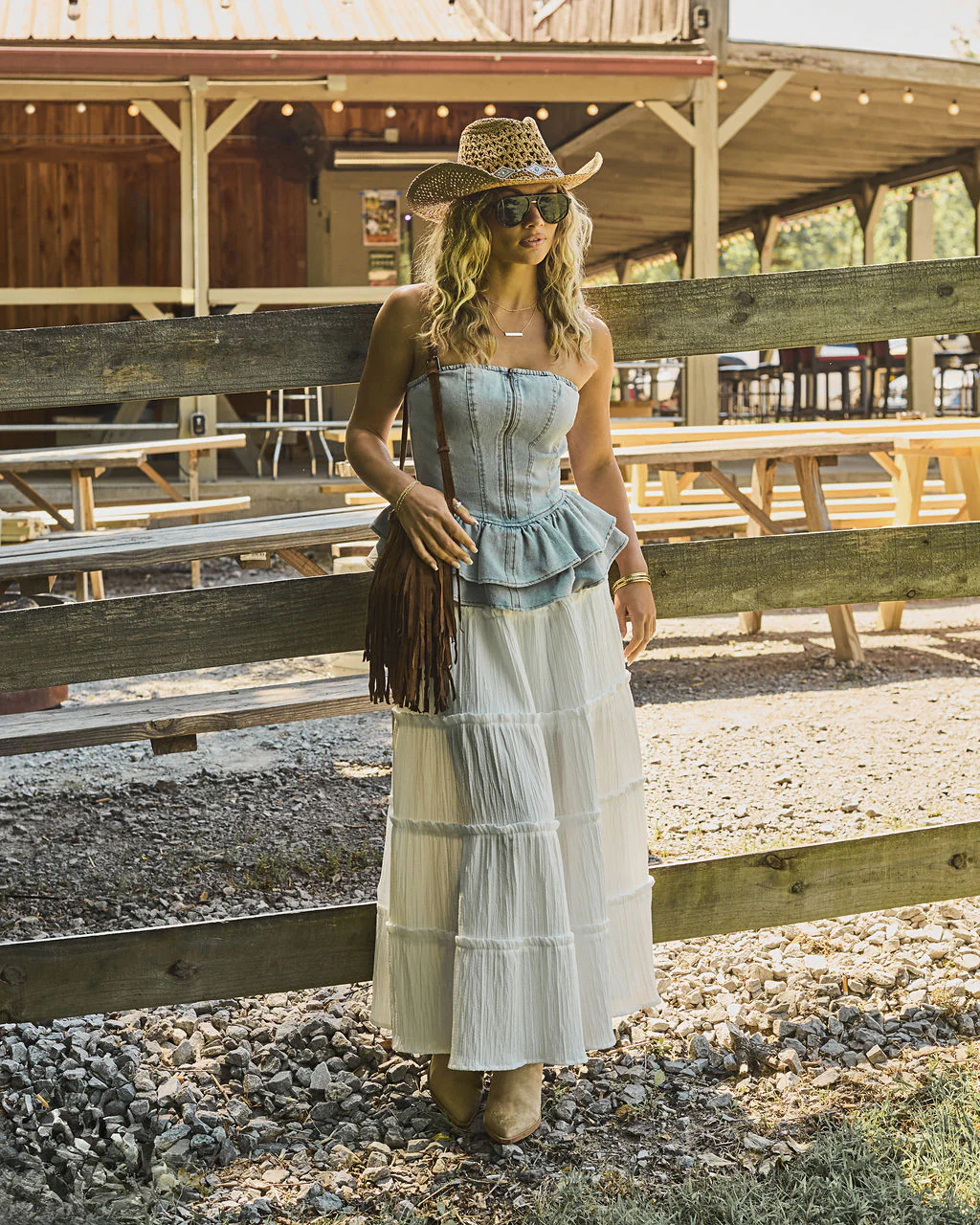 Stevie Rae Drawstring Maxi Skirt - Image 6