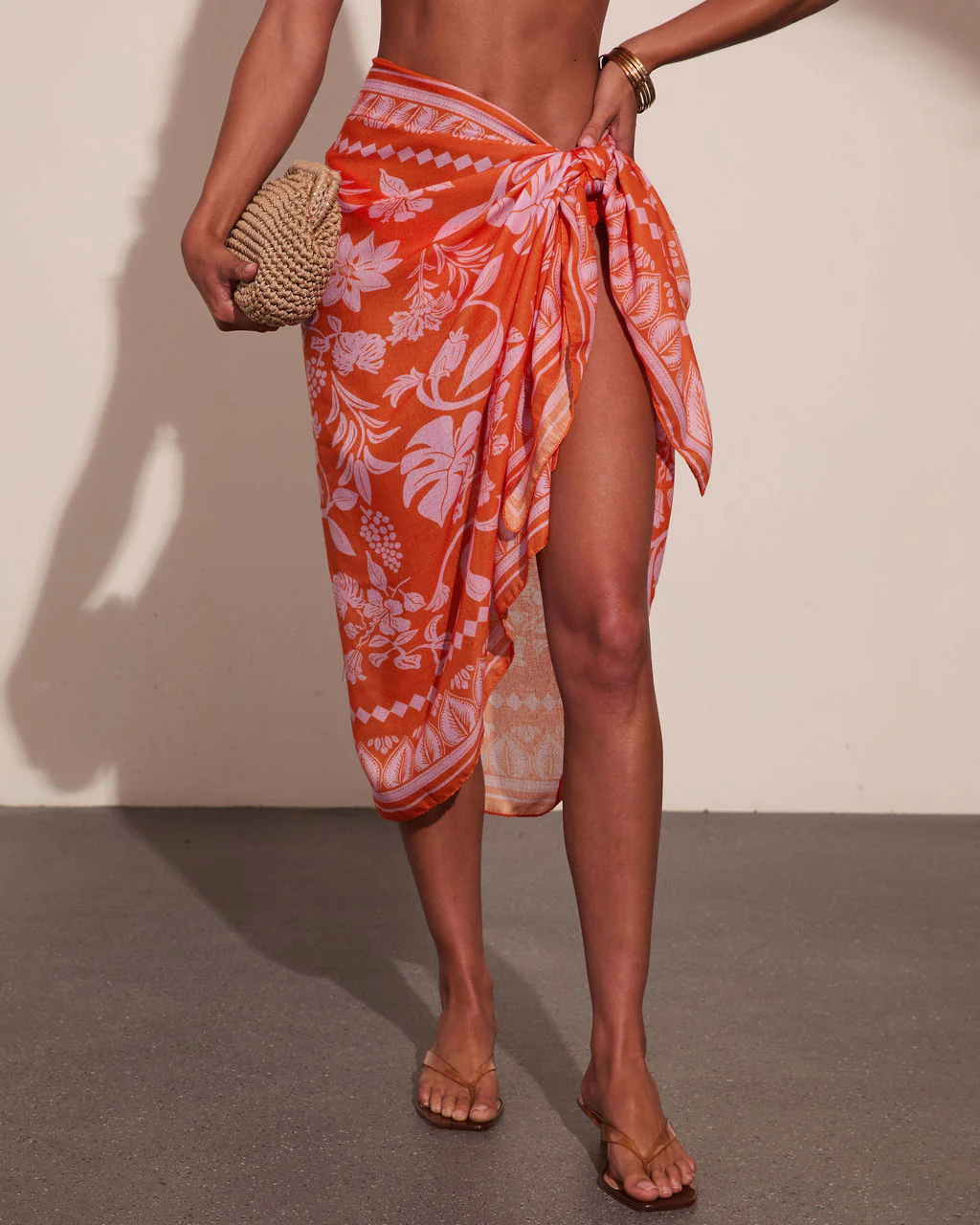 Sunshine RSVP Tropical Print Sarong - Image 5