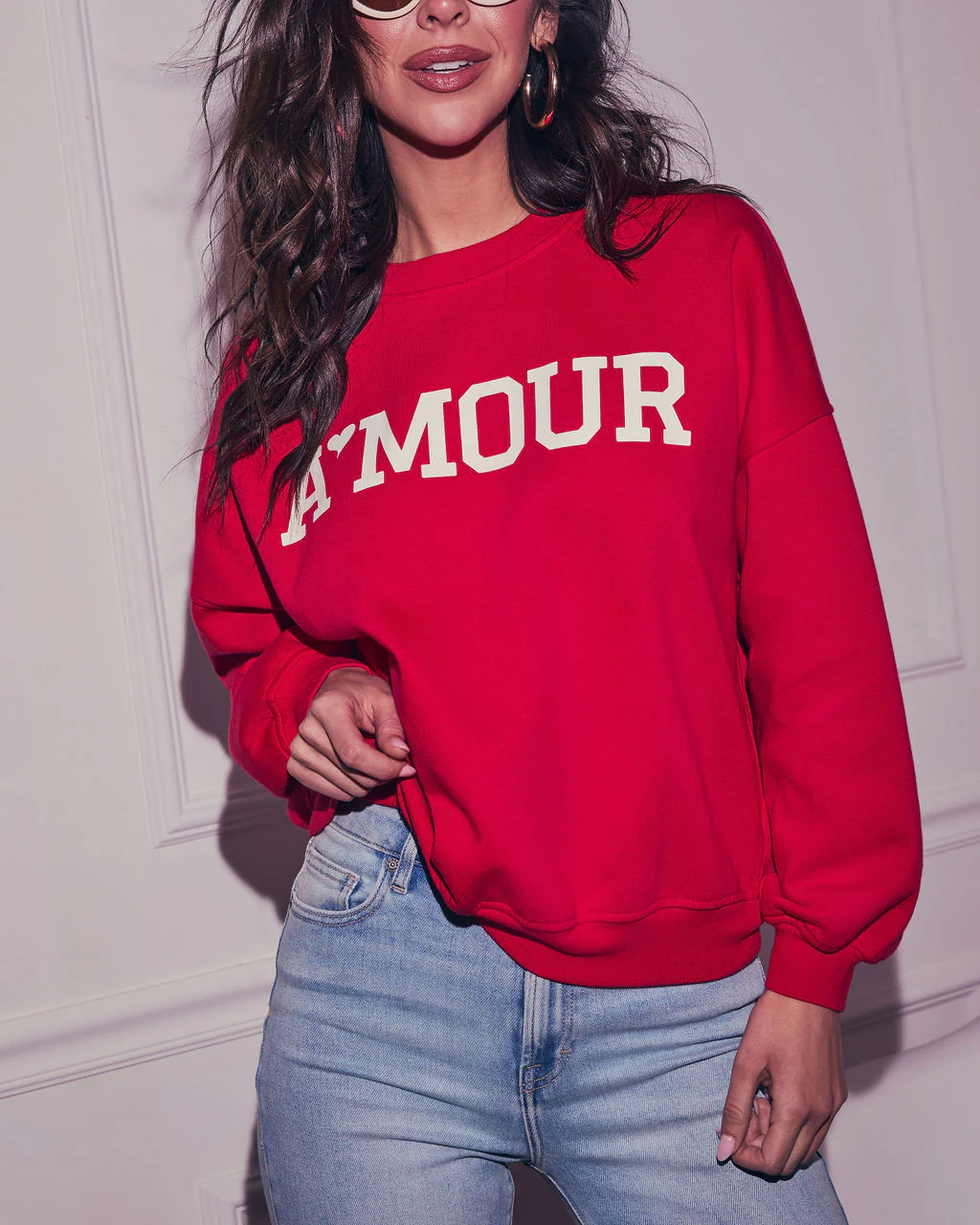 Sweet Amour Graphic Sweatshirt - Image 6