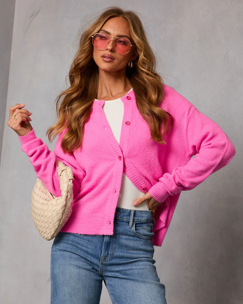 Sweetly Prepped Knit Cardigan - Image 7