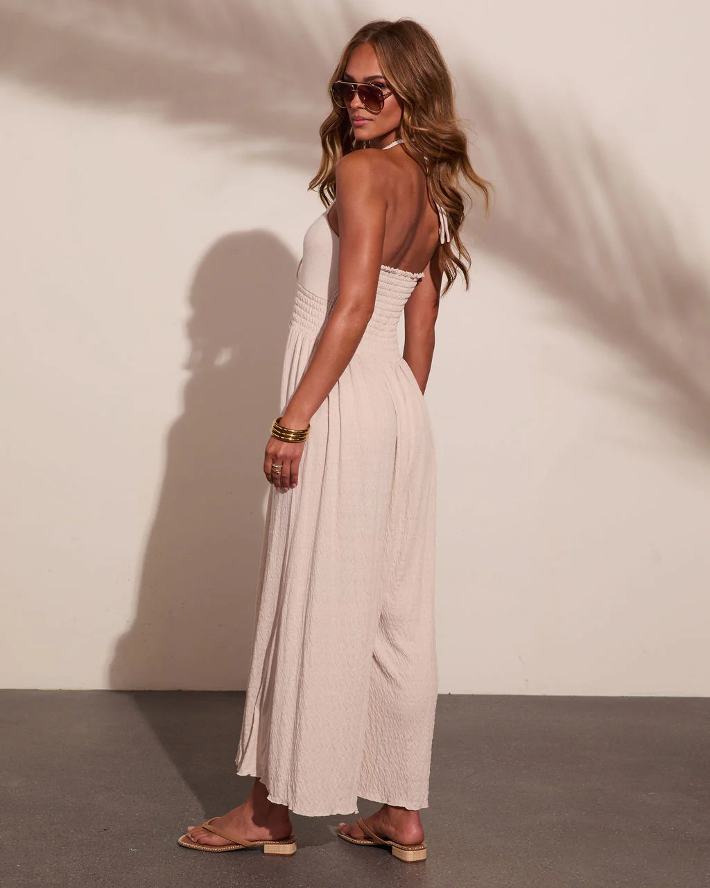 Tailored Ease Halter Neck Jumpsuit - Image 10