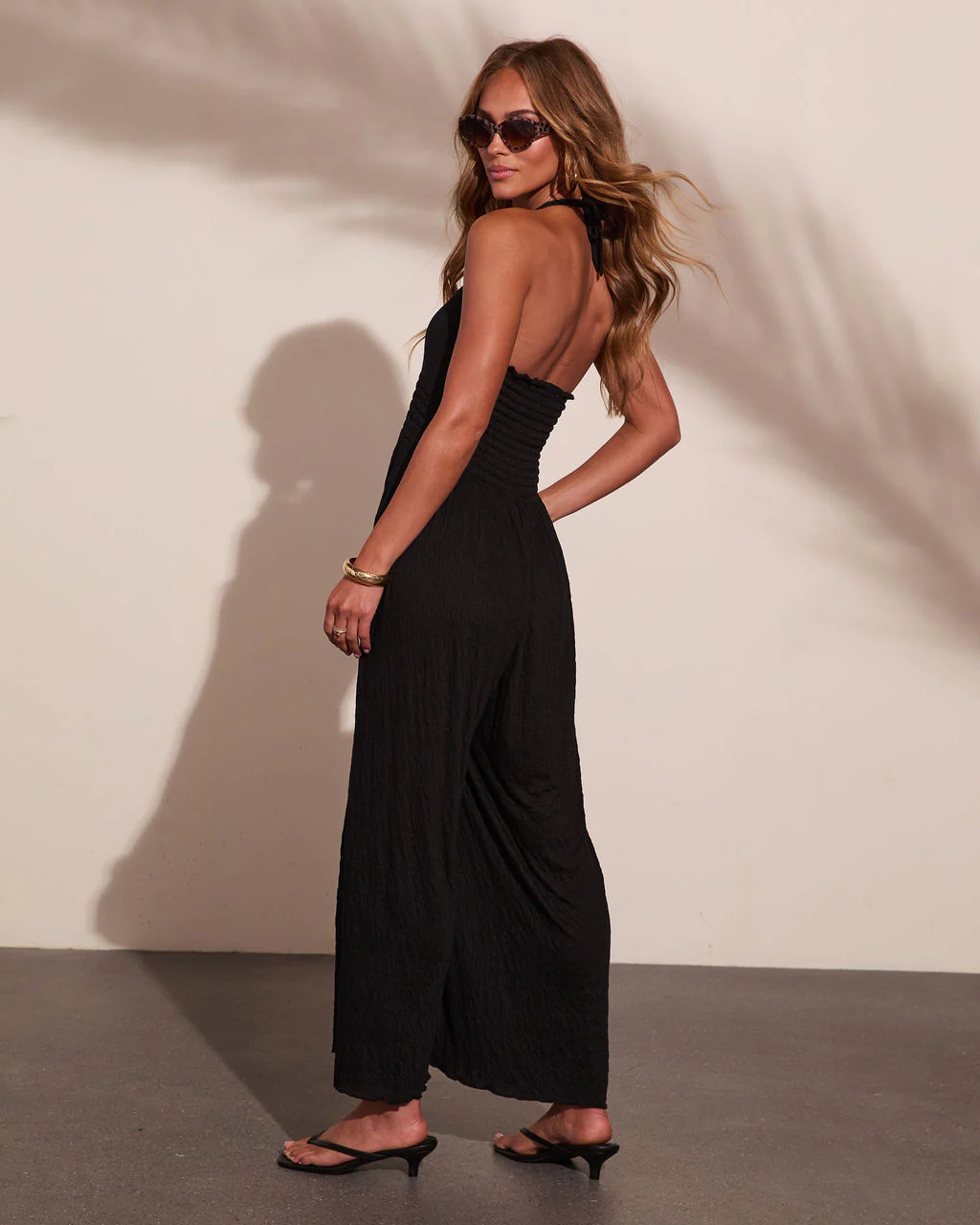 Tailored Ease Halter Neck Jumpsuit - Image 4