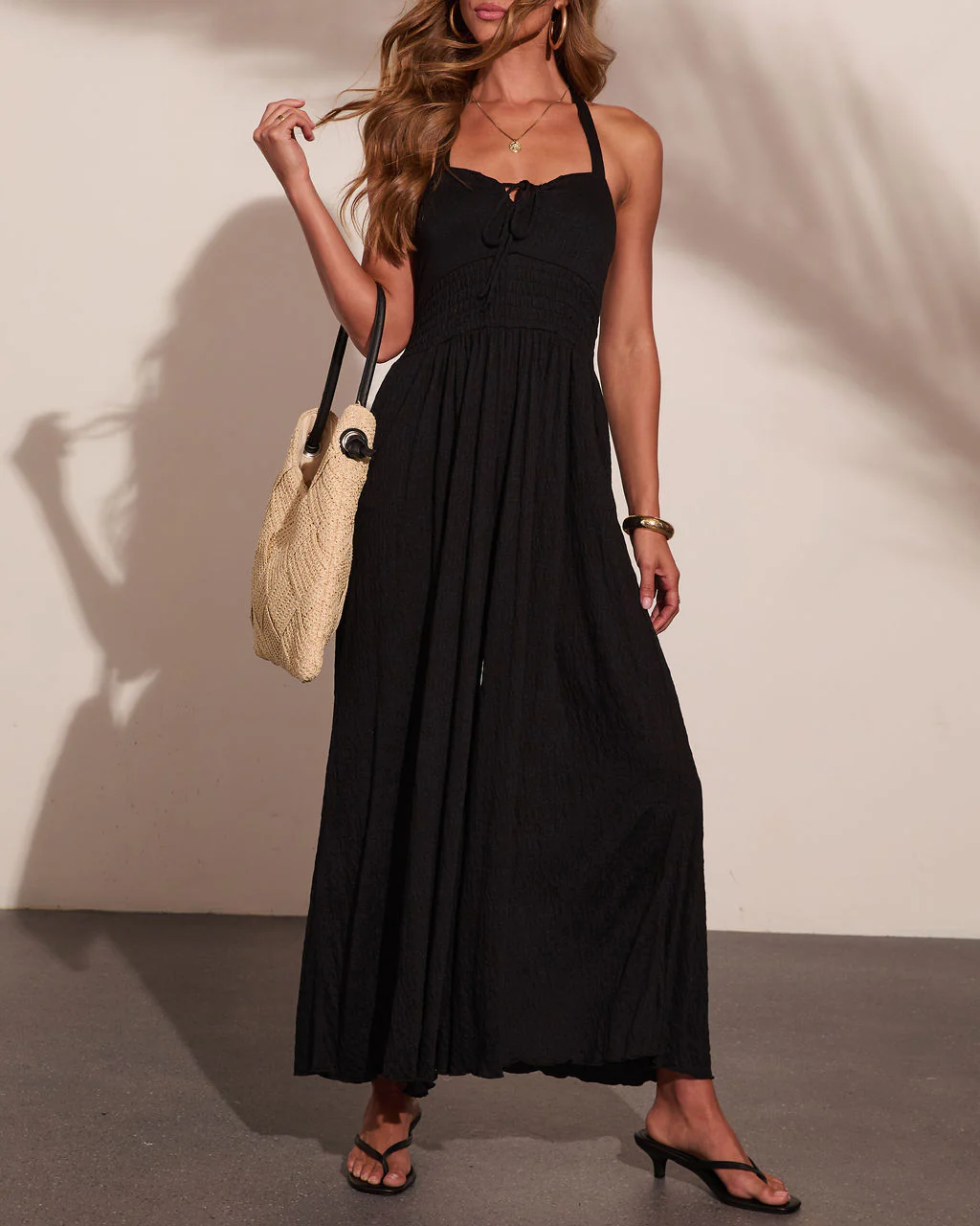 Tailored Ease Halter Neck Jumpsuit - Image 5