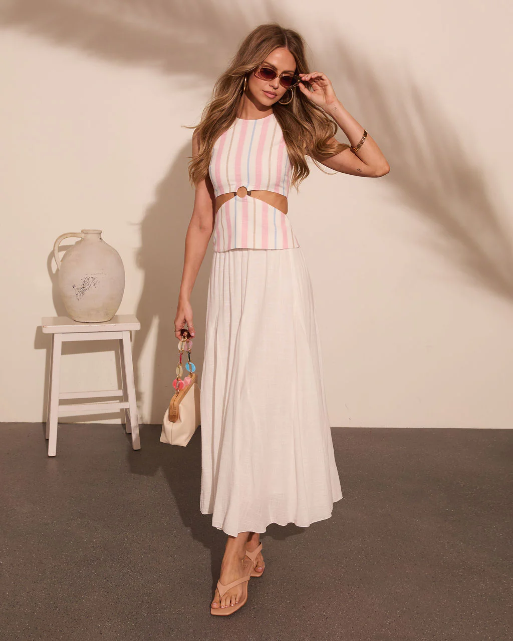 Timeless Coast Cotton Maxi Skirt - Image 2