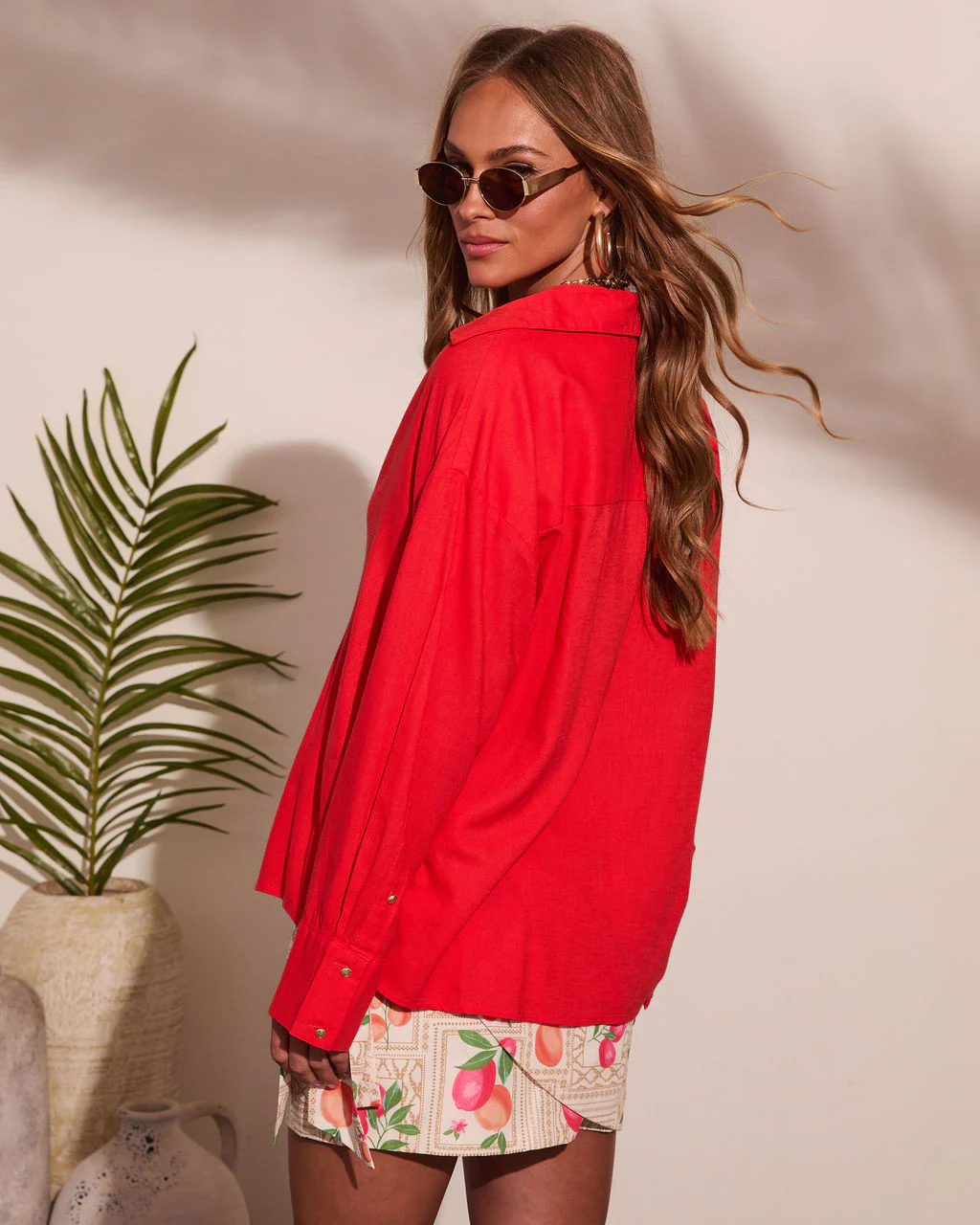 Travel Light Button Down Top - Image 4