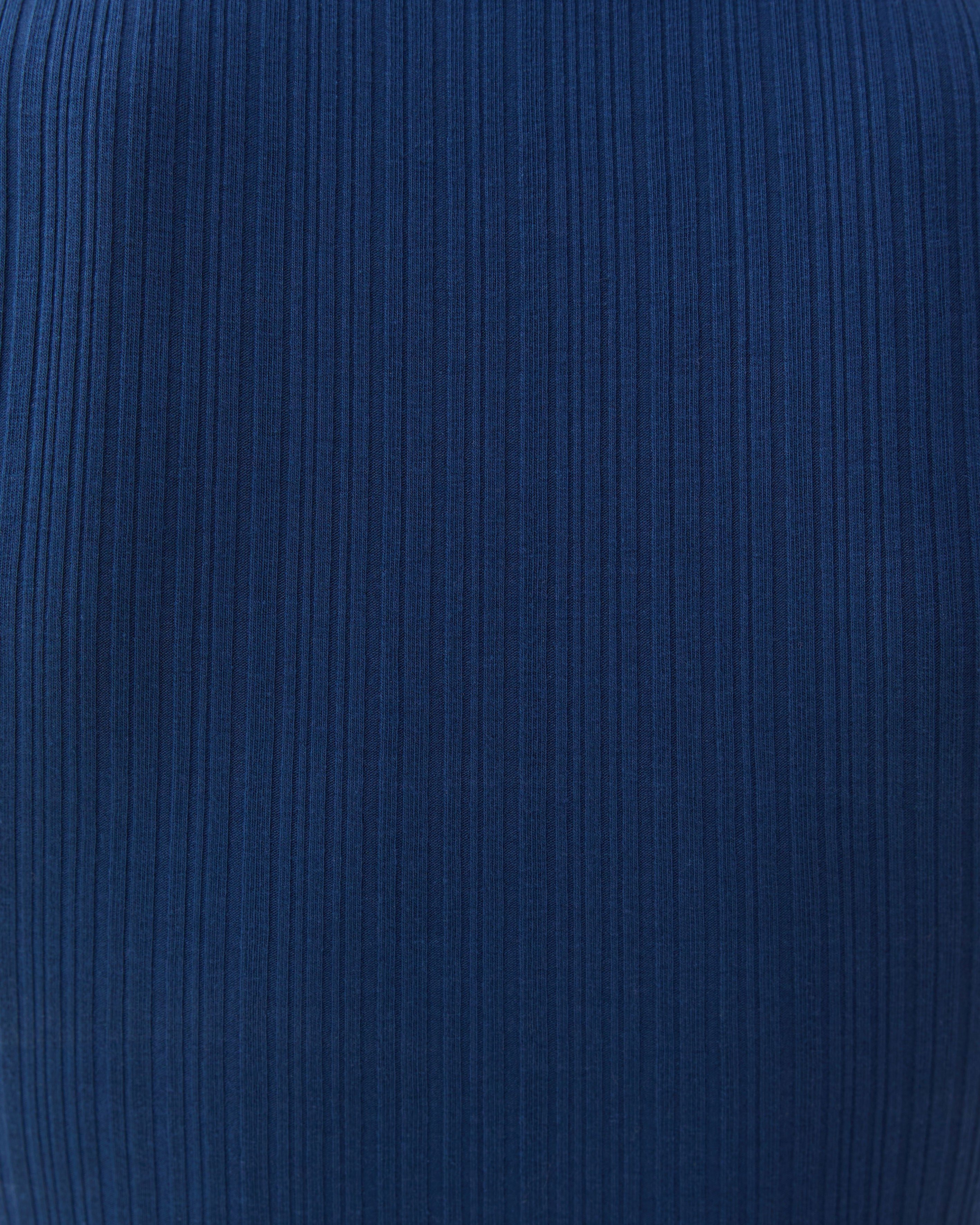 Tyra Ribbed Ruffle Hem Tank - Image 12