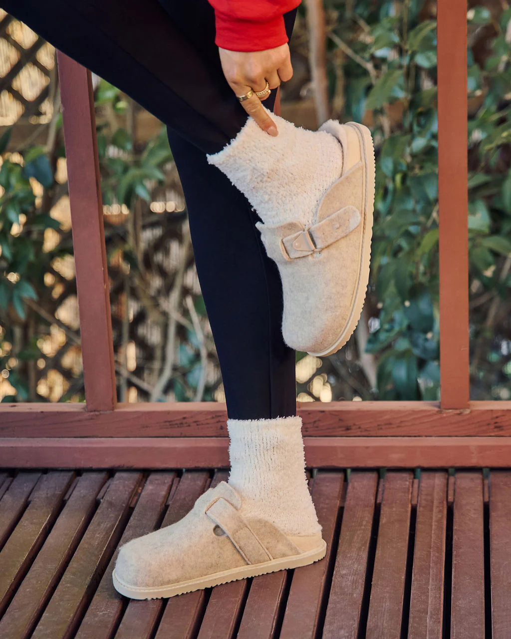Winter Hearth Sherpa Lined Mules - Image 3